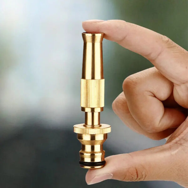 garden brass adjustable spray gun hose nozzle high pressure straight copper gun for car washing garden brass adjustable spray gun hose nozzle high pressure straight copper gun for car washing