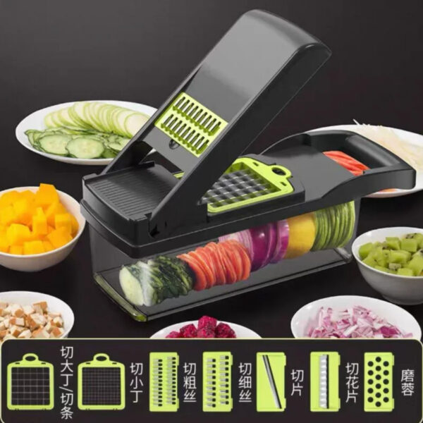 multifunctional vegetable cutter shredder home slicer kitchen grater potato dicing and shredding tool