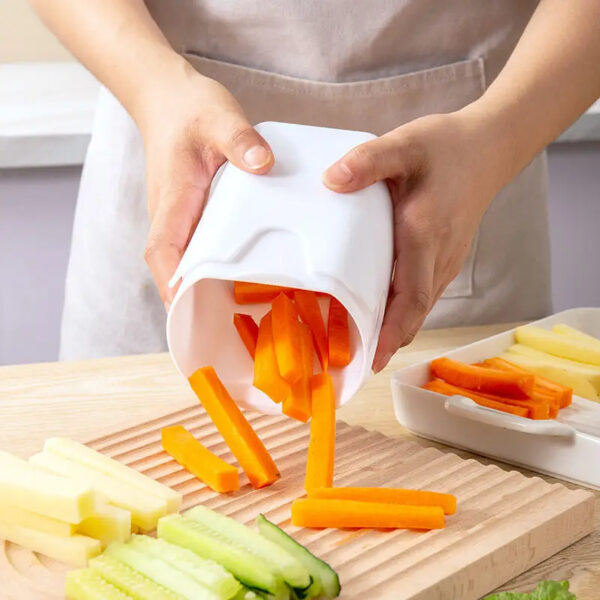 Kitchen Potato Chopper French Fry Cutter Natural Cut Rapid Slicer Vegetable Potato Tool Food Veggie Dicer Veg Shredder For Home