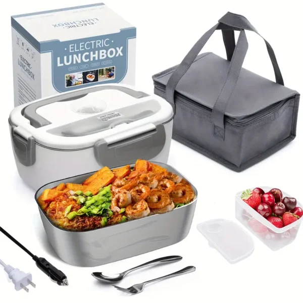 2-In-1 Electric Heating Lunch Box Car