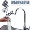 Kitchen Faucet Sprayer Attachment with Stretchable Hose