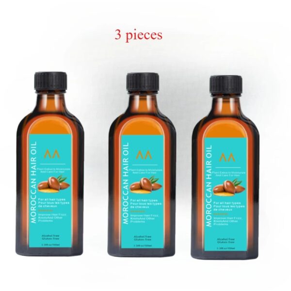 moroccan oil care hair essential oil frizzy hair smooth shiny conditioner essence oil