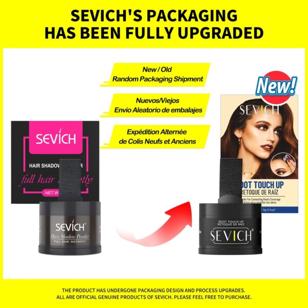 sevich hairline powder 4g hairline shadow powder makeup hair concealer natural cover unisex hair loss product