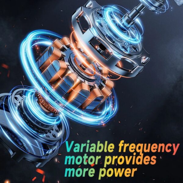 Electric Spin Scrubber USB Rechargeable Wireless Electric Cleaning Brush with 5PCS Brush Head Bathroom Kitchen Dishwashing Brush