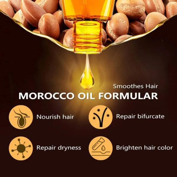 moroccan oil care hair essential oil frizzy hair smooth shiny conditioner essence oil