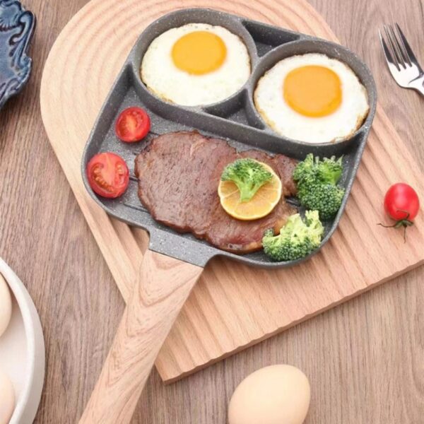 Four-hole Frying Pot Pan