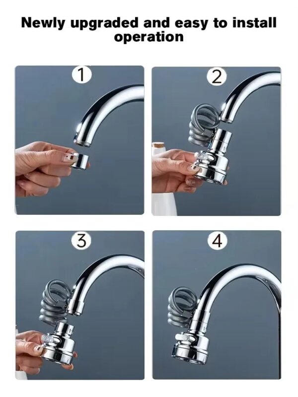 Kitchen Faucet Sprayer Attachment with Stretchable Hose
