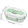 stainless leakproof lunch box panda for kids